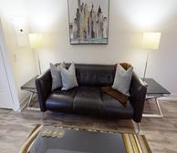 Living Room Free WiFi Fully Furnished Apartment Suite North York